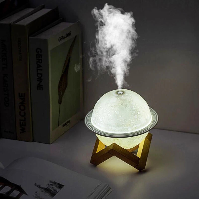 Humidificateur nuage lune 3D LED