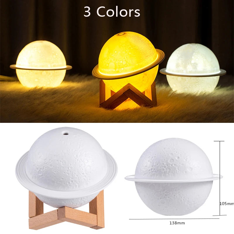 Humidificateur nuage lune 3D LED