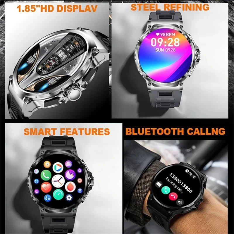 Montre connectée GPS AMOLED ultra HD