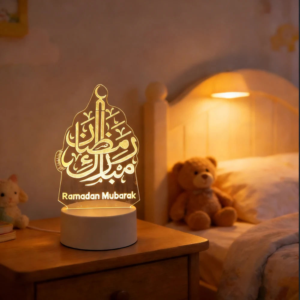 Veilleuse LED 3D Ramadan Eid