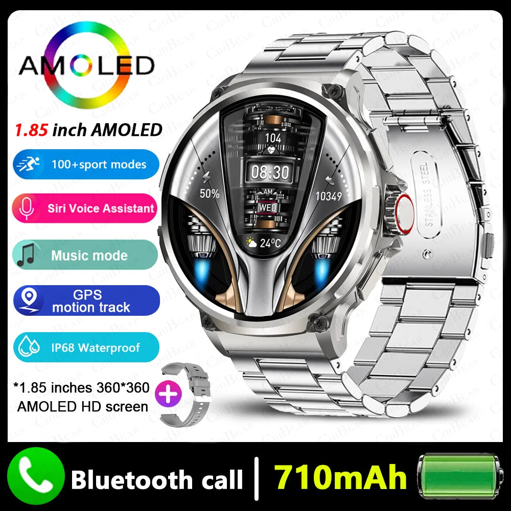 Montre connectée GPS AMOLED ultra HD