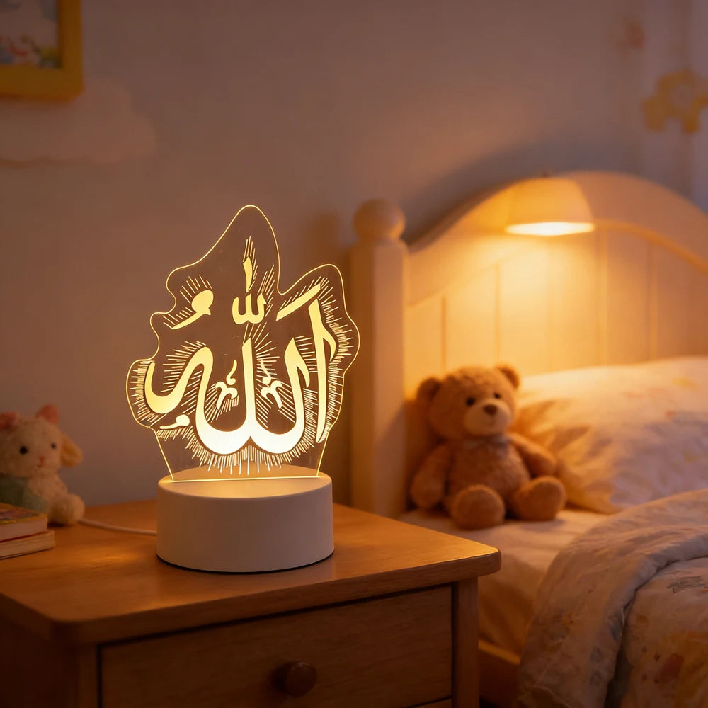 Veilleuse LED 3D Ramadan Eid