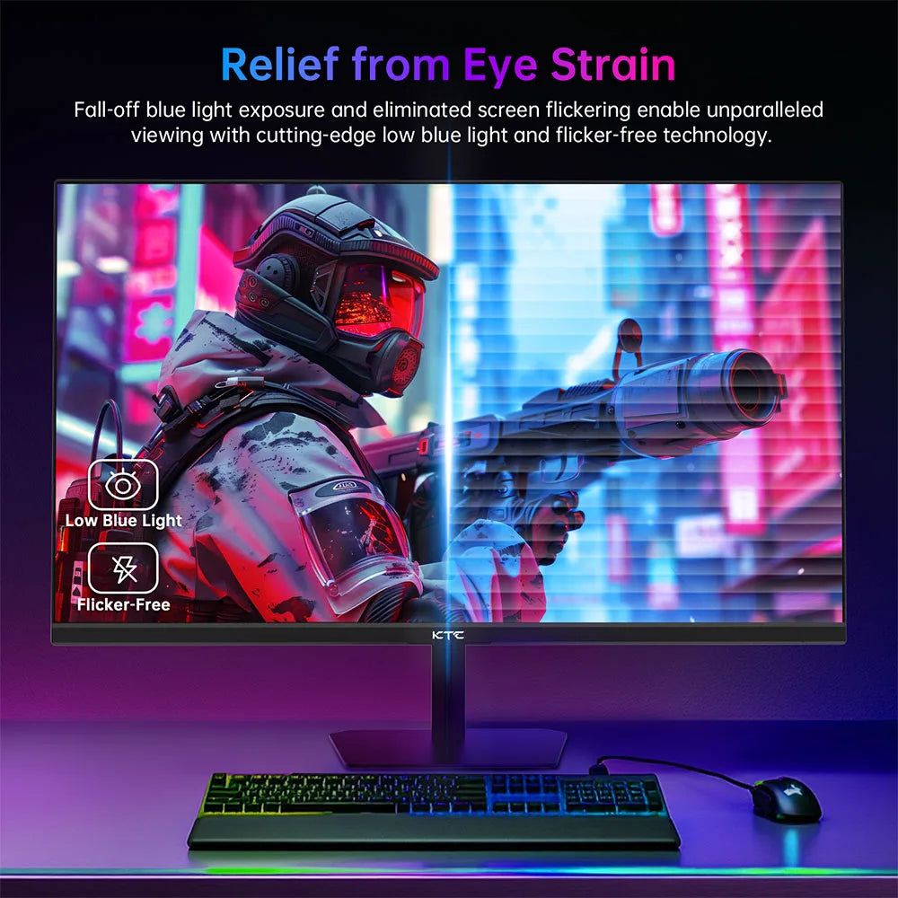Écran Gaming KTC 23.8” 180Hz IPS HDR10 — Version 2025 Full HD