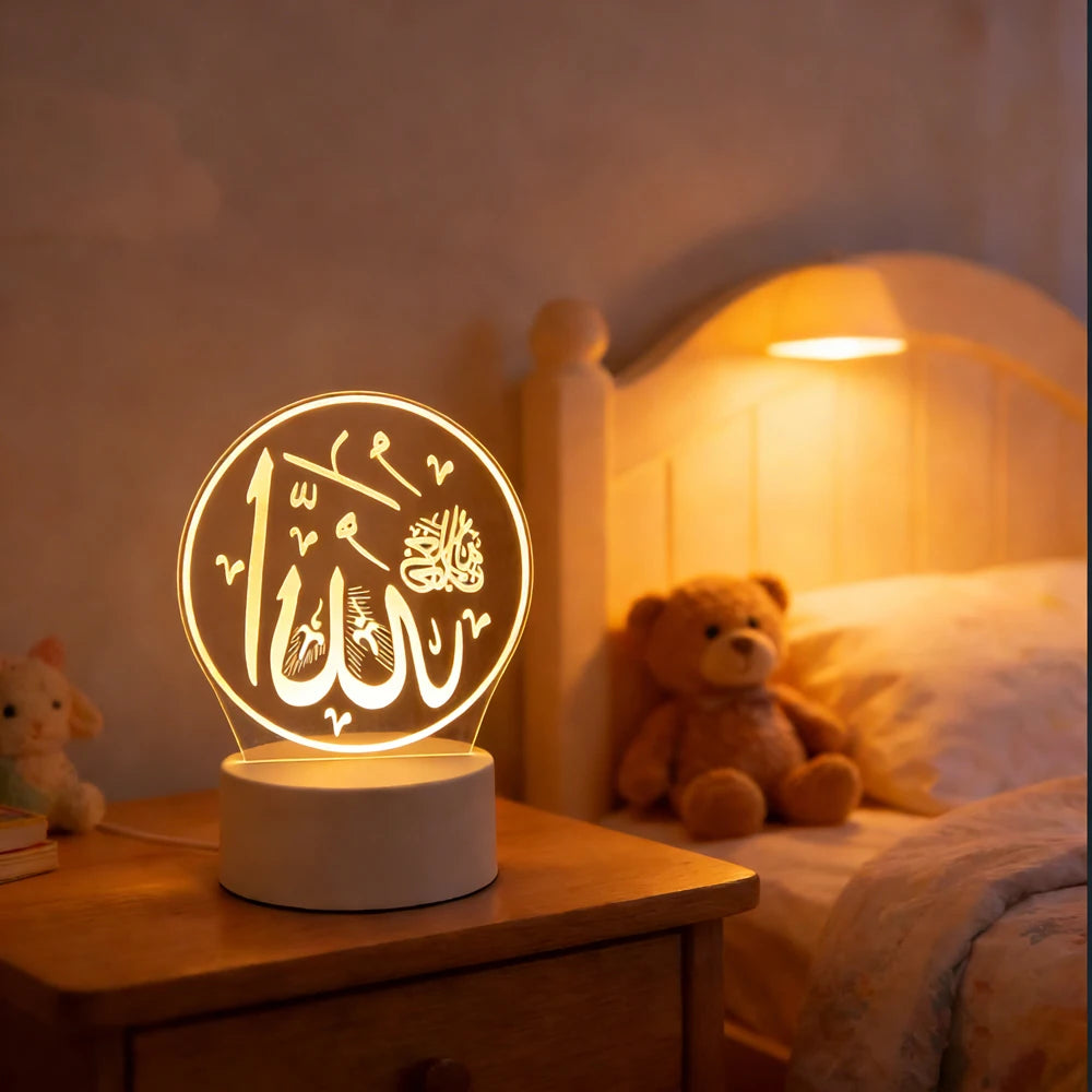Veilleuse LED 3D Ramadan Eid