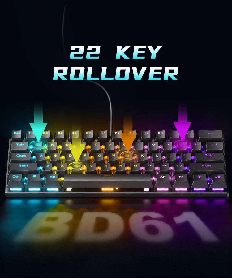 clavier mécanique gaming RGB