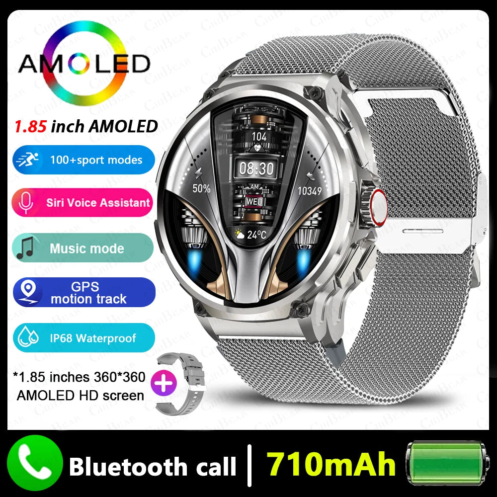 Montre connectée GPS AMOLED ultra HD
