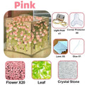 Lampe Tulipe DIY Florale — Veilleuse Décorative Cube Lumineux