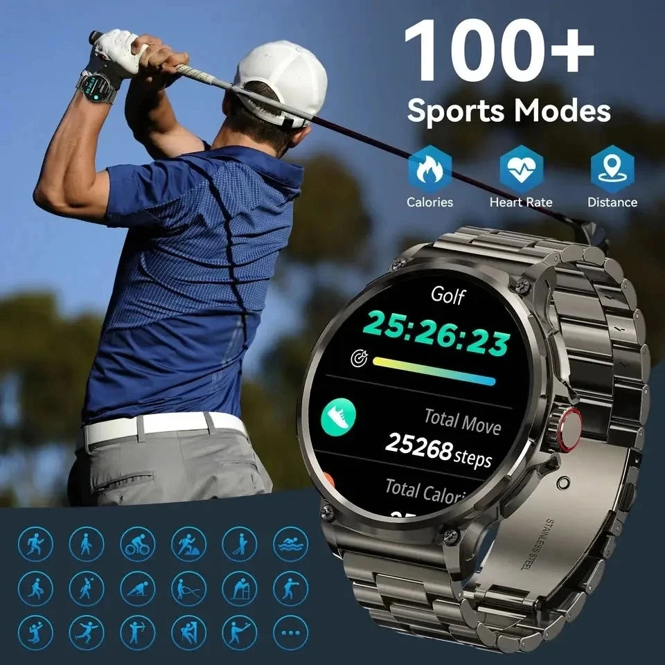 Montre connectée GPS AMOLED ultra HD